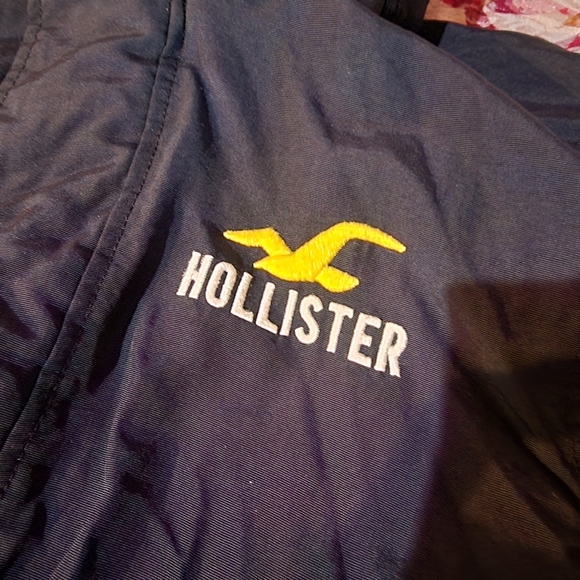 Hollister zip up and snap jacket small - Picture 3 of 11